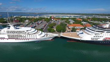 MS Vasco Da Gama and MV Europa Cruise Ships to Benoa